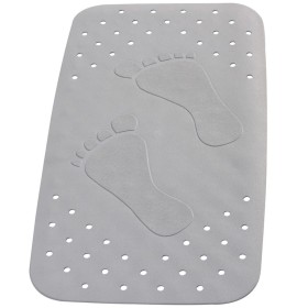 RIDDER Alfombrilla baño antideslizante Plattfuß 72x38 cm gris