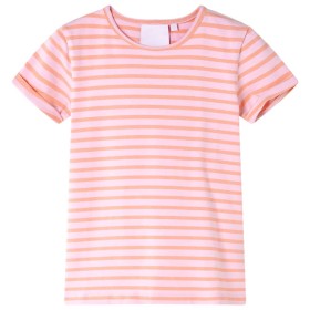 Camiseta infantil rosa 128