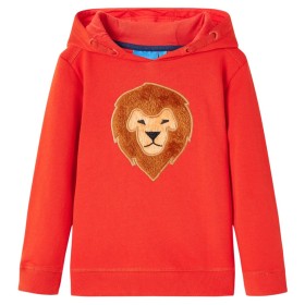 Children's red hooded sweatshirt 116 by , Kids T-shirts - Ref: Foro24-13321, Price: 12,86 €, Discount: %