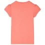 Korallenfarbenes Kinder-T-Shirt 128 von , Kinder-T-Shirts - Ref: Foro24-10432, Preis: 8,06 €, Rabatt: %