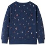Children's navy blue mélange sweatshirt 128 by , Kids T-shirts - Ref: Foro24-12792, Price: 12,08 €, Discount: %
