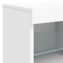 Sideboard with white LED lights 81x37x67 cm by , Sideboards - Ref: Foro24-836658, Price: 77,44 €, Discount: %