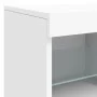 Sideboard with white LED lights 81x37x67 cm by , Sideboards - Ref: Foro24-836658, Price: 74,67 €, Discount: %