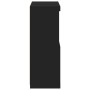 Sideboard with LED lights black 60.5x37x100 cm by , Sideboards - Ref: Foro24-836666, Price: 78,99 €, Discount: %