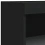 Sideboard with LED lights black 60.5x37x100 cm by , Sideboards - Ref: Foro24-836666, Price: 78,92 €, Discount: %
