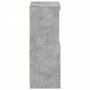 Concrete gray sideboard with LED lights 41x37x100 cm by , Sideboards - Ref: Foro24-836647, Price: 78,58 €, Discount: %