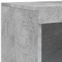 Concrete gray sideboard with LED lights 41x37x100 cm by , Sideboards - Ref: Foro24-836647, Price: 78,58 €, Discount: %