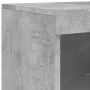 Concrete gray sideboard with LED lights 41x37x100 cm by , Sideboards - Ref: Foro24-836647, Price: 77,10 €, Discount: %
