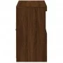 Sideboard with LED lights brown oak 81x37x67 cm by , Sideboards - Ref: Foro24-836664, Price: 80,36 €, Discount: %
