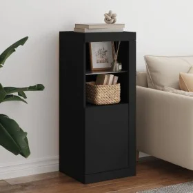 Sideboard with LED lights black 41x37x100 cm by , Sideboards - Ref: Foro24-836645, Price: 72,79 €, Discount: %