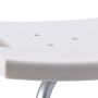 RIDDER Taburete de baño blanco 150 kg A00602101