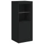 Sideboard with LED lights black 41x37x100 cm by , Sideboards - Ref: Foro24-836645, Price: 72,79 €, Discount: %