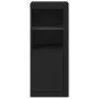 Sideboard with LED lights black 41x37x100 cm by , Sideboards - Ref: Foro24-836645, Price: 72,79 €, Discount: %