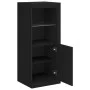 Sideboard mit LED-Leuchten schwarz 41x37x100 cm von , Sideboards - Ref: Foro24-836645, Preis: 72,79 €, Rabatt: %