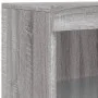 Sideboard mit LED-Leuchten Sonomagrau 60,5x37x100 cm von , Sideboards - Ref: Foro24-836670, Preis: 86,49 €, Rabatt: %