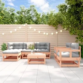 Gartenmöbel-Set 7-teilig aus Massivholz Douglasie von , Gartensets - Ref: Foro24-3186212, Preis: 368,02 €, Rabatt: %