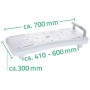 RIDDER Bathtub seat shelf with handle white A0040101 by RIDDER, Shower seats and benches - Ref: Foro24-421598, Price: 72,67 €...