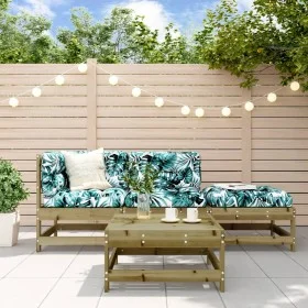 Garden furniture set 4 pieces impregnated pine wood by , Garden sets - Ref: Foro24-3186500, Price: 204,11 €, Discount: %