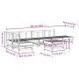 Gartenmöbel-Set 7-teilig aus massivem weißem Kiefernholz von , Gartensets - Ref: Foro24-3186509, Preis: 398,16 €, Rabatt: %
