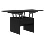 Mesa de Café Roble Negro 55 x 54,5 x 45 cm Madera contrachapada en Mesas de centro | Comprar online en Foro24