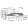 Gartensofa-Set 5-teilig aus imprägniertem Kiefernholz von , Gartensets - Ref: Foro24-3186528, Preis: 276,62 €, Rabatt: %