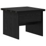 Mesa de Café Roble Negro 55 x 54,5 x 45 cm Madera contrachapada en Mesas de centro | Comprar online en Foro24