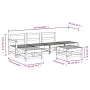Gartenmöbel-Set 6-teilig aus massivem weißem Kiefernholz von , Gartensets - Ref: Foro24-3186537, Preis: 391,96 €, Rabatt: %