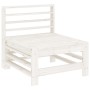 Gartenmöbel-Set 7-teilig aus massivem weißem Kiefernholz von , Gartensets - Ref: Foro24-3186194, Preis: 476,67 €, Rabatt: %