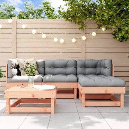 Gartensofa-Set 5-teilig aus massivem Douglasienholz von , Gartensets - Ref: Foro24-3186163, Preis: 257,29 €, Rabatt: %