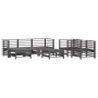 Gartenmöbel-Set 7-teilig aus massivem grauem Kiefernholz von , Gartensets - Ref: Foro24-3186265, Preis: 502,26 €, Rabatt: %