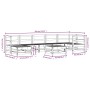 Gartenmöbel-Set 8-teilig aus massivem weißem Kiefernholz von , Gartensets - Ref: Foro24-3186271, Preis: 546,85 €, Rabatt: %