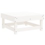Gartenmöbel-Set 7-teilig aus massivem weißem Kiefernholz von , Gartensets - Ref: Foro24-3186341, Preis: 398,95 €, Rabatt: %