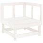 Gartenmöbel-Set 11-teilig aus massivem weißem Kiefernholz von , Gartensets - Ref: Foro24-3186411, Preis: 611,98 €, Rabatt: %