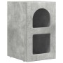 Mesita de Noche Gris Concreto 29.5 x 35 x 50 cm en Mesitas de noche | Comprar online en Foro24