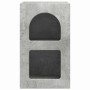 Mesita de Noche Gris Concreto 29.5 x 35 x 50 cm en Mesitas de noche | Comprar online en Foro24