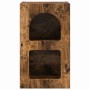 Mesita de Noche Roble ahumado 29.5 x 35 x 50 cm en Mesitas de noche | Comprar online en Foro24