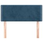 Blaues Samtkopfteil 100x5x78/88 cm von , Kopf- und Fußteile - Ref: Foro24-345922, Preis: 41,36 €, Rabatt: %