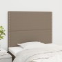 Kopfteile 2 Einheiten aus taupegrauem Stoff 100x5x78/88 cm von , Kopf- und Fußteile - Ref: Foro24-3116186, Preis: 50,28 €, Ra...