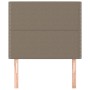 Kopfteile 2 Einheiten aus taupegrauem Stoff 100x5x78/88 cm von , Kopf- und Fußteile - Ref: Foro24-3116186, Preis: 50,28 €, Ra...