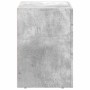 Mesita de Noche Gris Concreto 40 x 35 x 50 cm en Mesitas de noche | Comprar online en Foro24