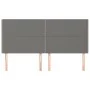 Headboards 4 units of dark gray fabric 80x5x78/88 cm by , Headboards and footboards - Ref: Foro24-3116199, Price: 94,36 €, Di...