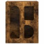 Mesita de Noche Roble ahumado 40 x 35 x 50 cm en Mesitas de noche | Comprar online en Foro24