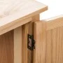 Armario de esquina de madera maciza de roble 80x33,5x78 cm de vidaXL, Taquillas y armarios de almacenamiento - Ref: Foro24-24...