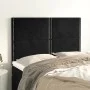 Kopfteile 4 Einheiten aus schwarzem Samt 72x5x78/88 cm von , Kopf- und Fußteile - Ref: Foro24-3116242, Preis: 93,75 €, Rabatt: %