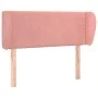 Rosa Samtkopfteil 93x23x78/88 cm von , Kopf- und Fußteile - Ref: Foro24-3117045, Preis: 48,98 €, Rabatt: %