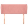 Rosa Samtkopfteil 93x23x78/88 cm von , Kopf- und Fußteile - Ref: Foro24-3117045, Preis: 51,87 €, Rabatt: %