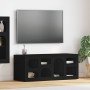 Mueble de TV Negro 100 x 35 x 40 cm Madera de ingeniería en Muebles TV | Comprar online en Foro24