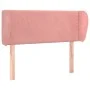 Cabecero de terciopelo rosa 103x23x78/88 cm de , Cabeceros y pies de cama - Ref: Foro24-3117051, Precio: 50,67 €, Descuento: %