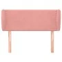 Cabecero de terciopelo rosa 103x23x78/88 cm de , Cabeceros y pies de cama - Ref: Foro24-3117051, Precio: 50,67 €, Descuento: %