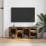 Mueble de TV Roble ahumado 100 x 35 x 40 cm en Muebles TV | Comprar online en Foro24